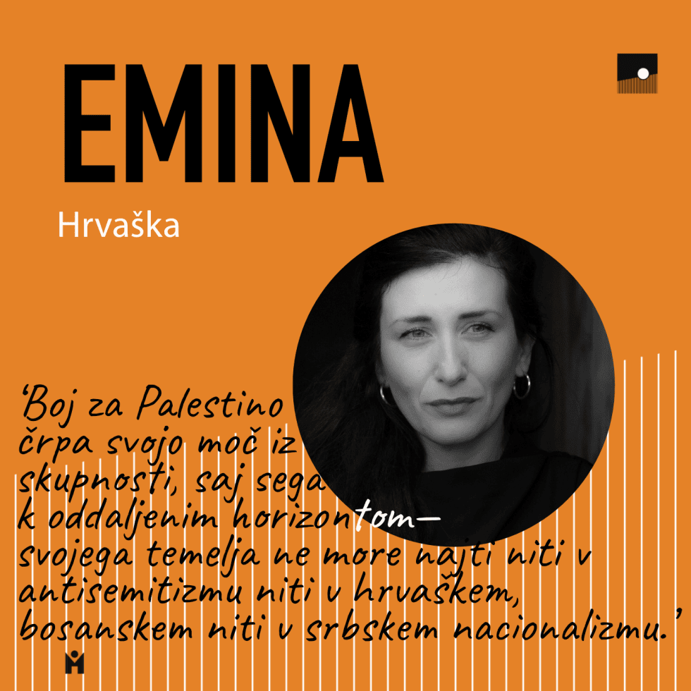 Misliti mir: Emina iz Hrvaške v osebni pripovedi razmišlja o izkušnji vojne in pomenu miru