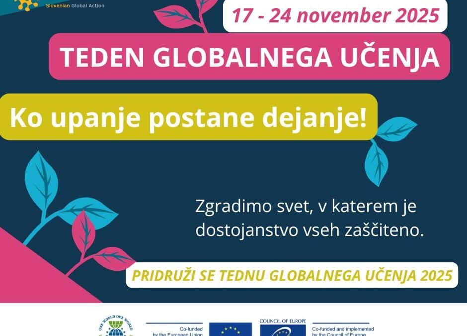 Odvija se teden globalnega učenja 2025
